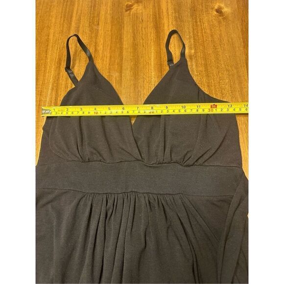 Zoey & Beth Womens Size Small Black Swing Dress With Tie And Adjustable Straps - Picture 6 of 8